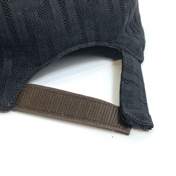Authentic FENDI FZQ770 Zucca hat cap polyamide Black - Picture 10 of 10
